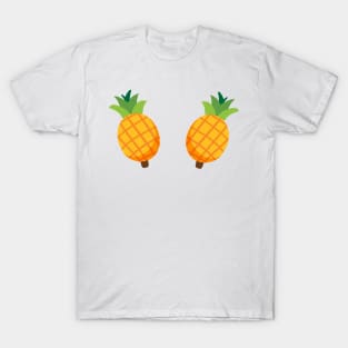 Skull Pineapple Aloha Hawaii Hawaiian Funny T-Shirt